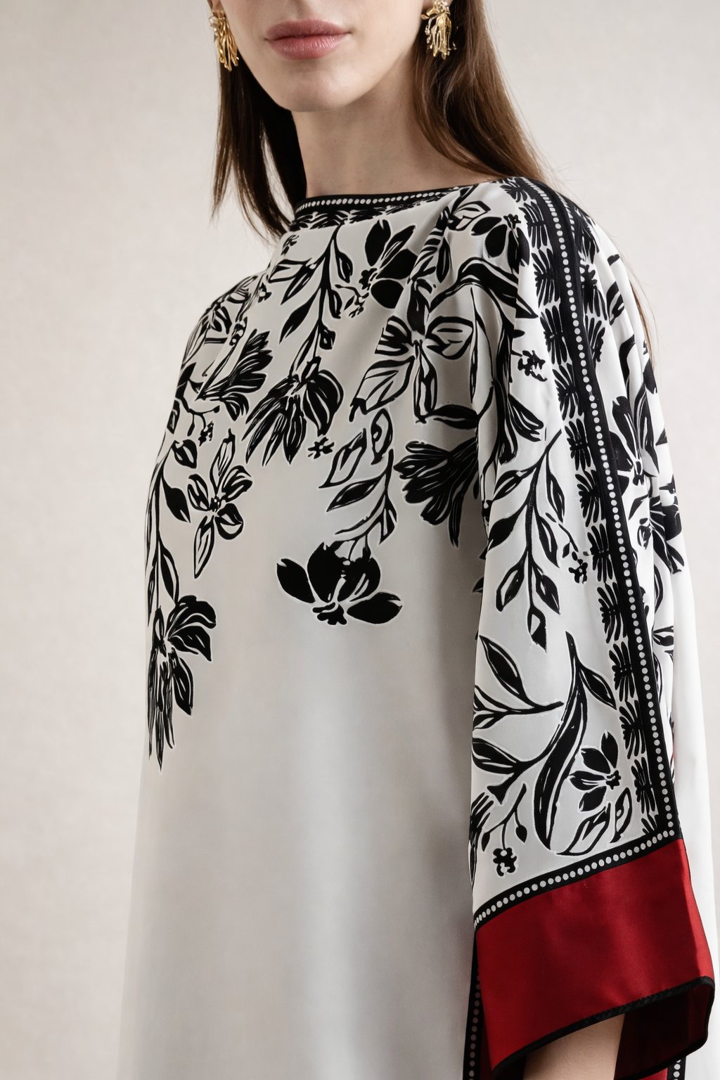2 Pcs Women's Stitched Lawn Printed Shirt And Trouser