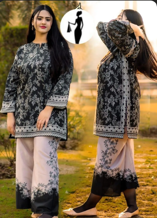 Shamoz Silk Printed 2-Piece Co-Ord