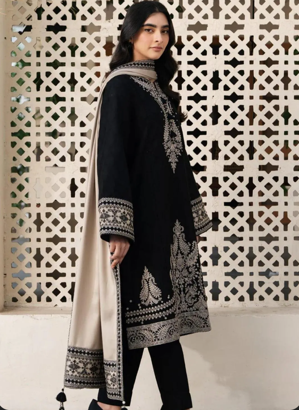 Traditional Embroidered Lawn Suit