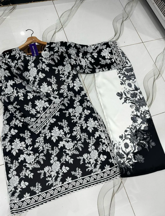 Shamoz Silk Printed 2-Piece Co-Ord